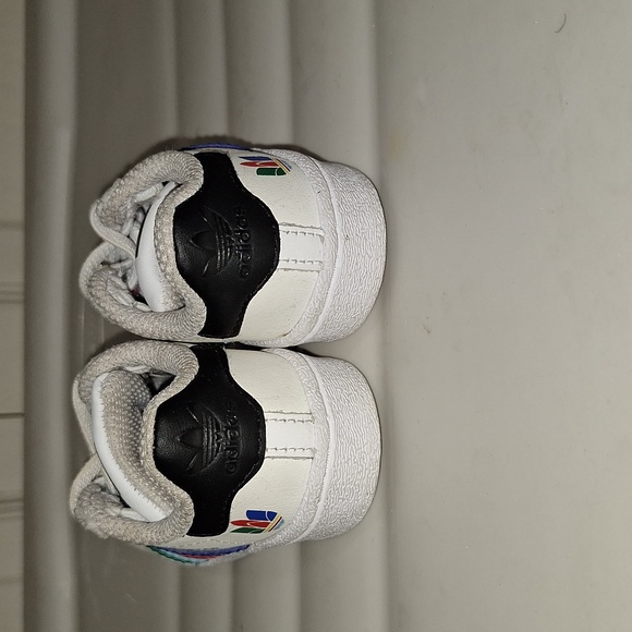 Adidas "Superstar" leather slip-on sneakers - 4K baby/ toddler - Picture 4 of 10